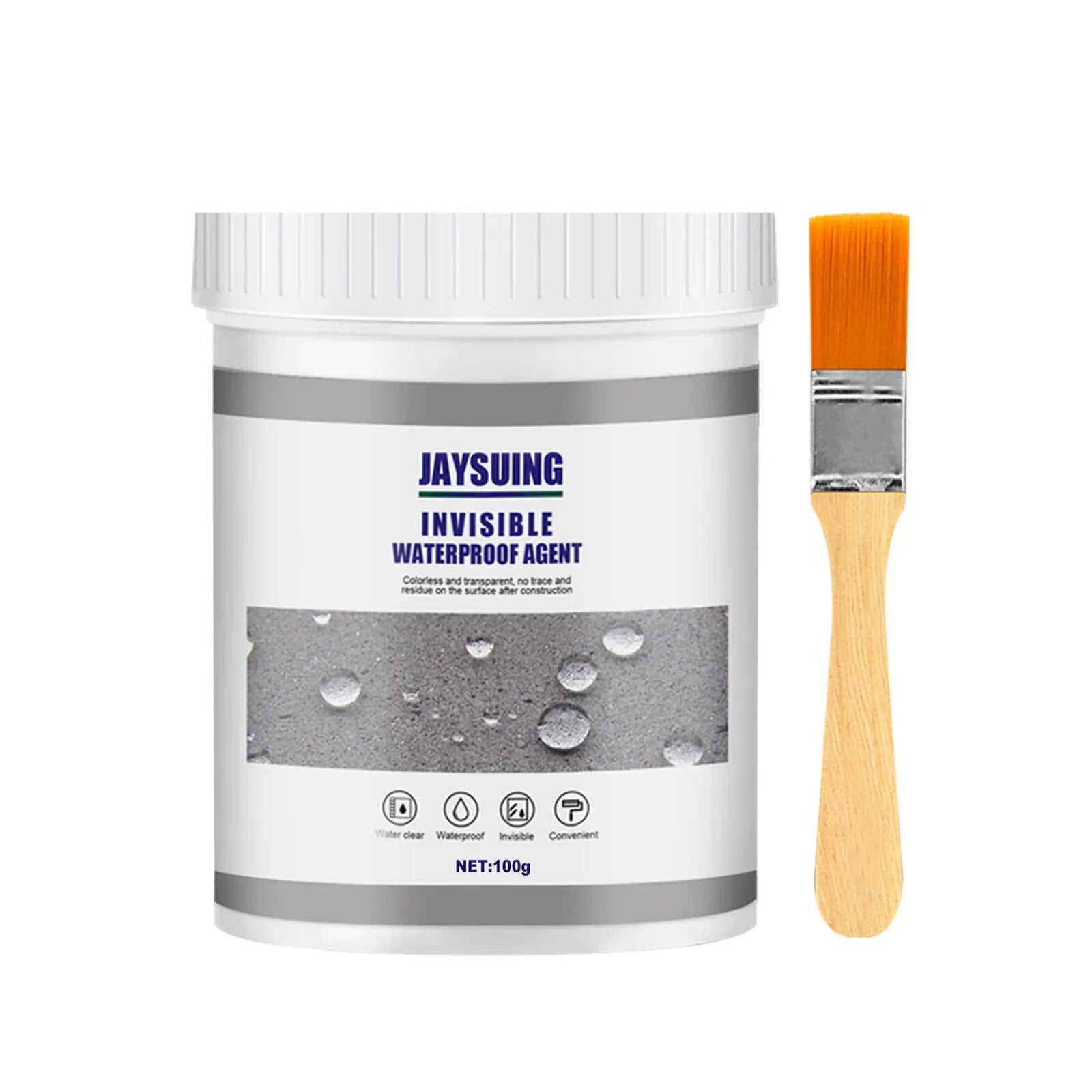 Waterdichte coating afdichtmiddel - Transparante onzichtbare pasta lijm - Bivakshop