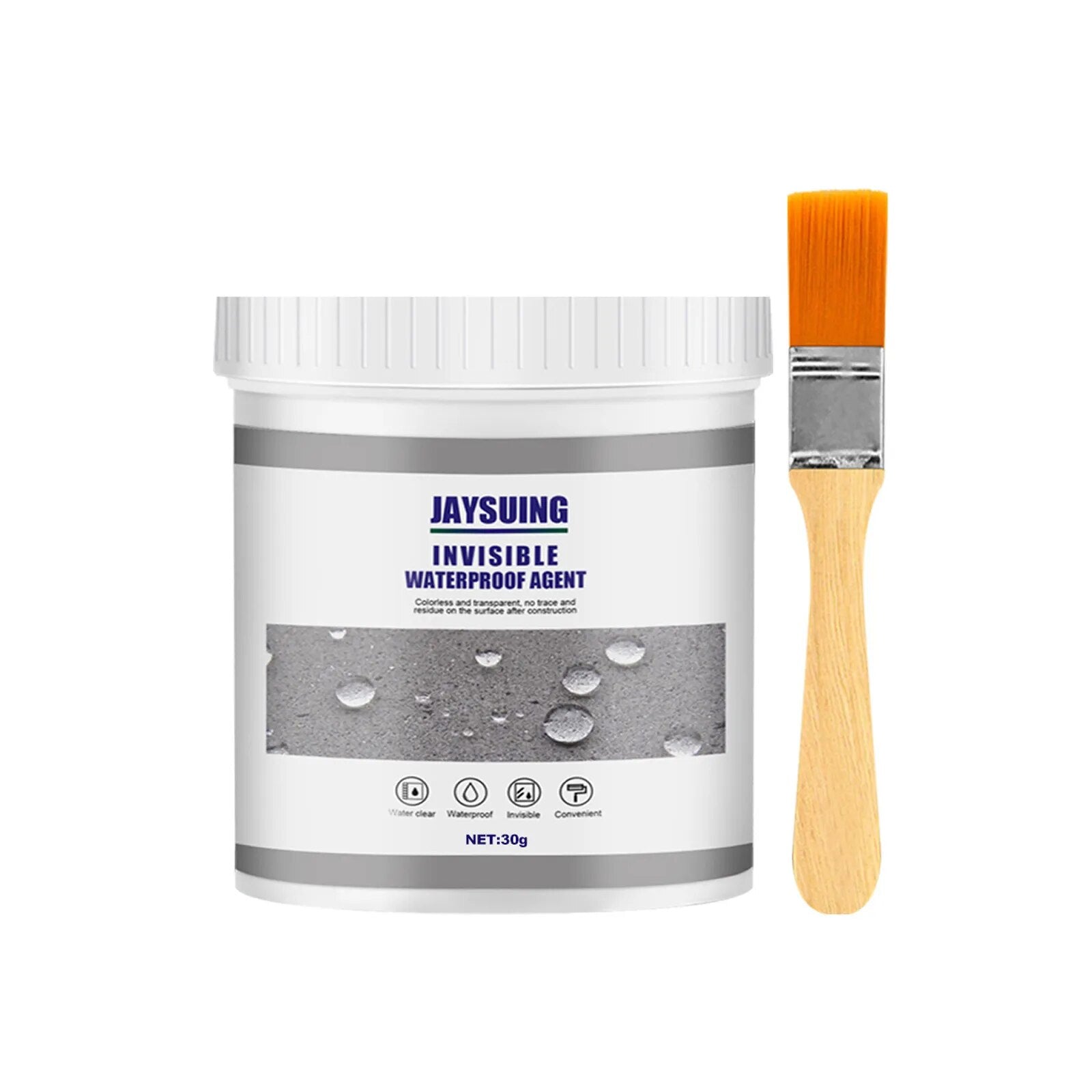 Waterdichte coating afdichtmiddel - Transparante onzichtbare pasta lijm - Bivakshop