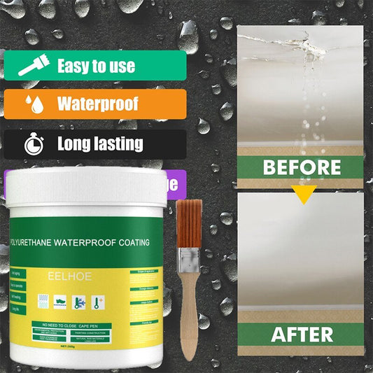 Waterdichte coating afdichtmiddel - Transparante onzichtbare pasta lijm - Bivakshop