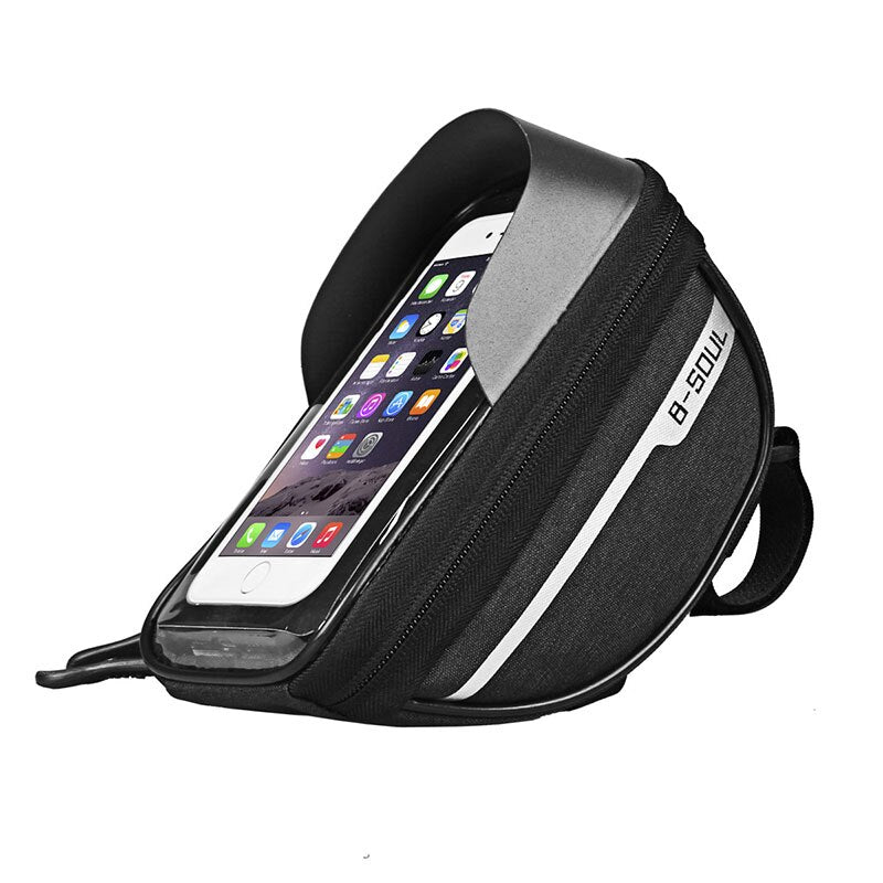 Waterdichte fietstas - 1L frame - Touchscreen fietstas en telefoonhouder - Bivakshop
