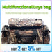 Waterdichte nylon vistas - Multifunctionele tweelaagse schoudertassen - Bivakshop