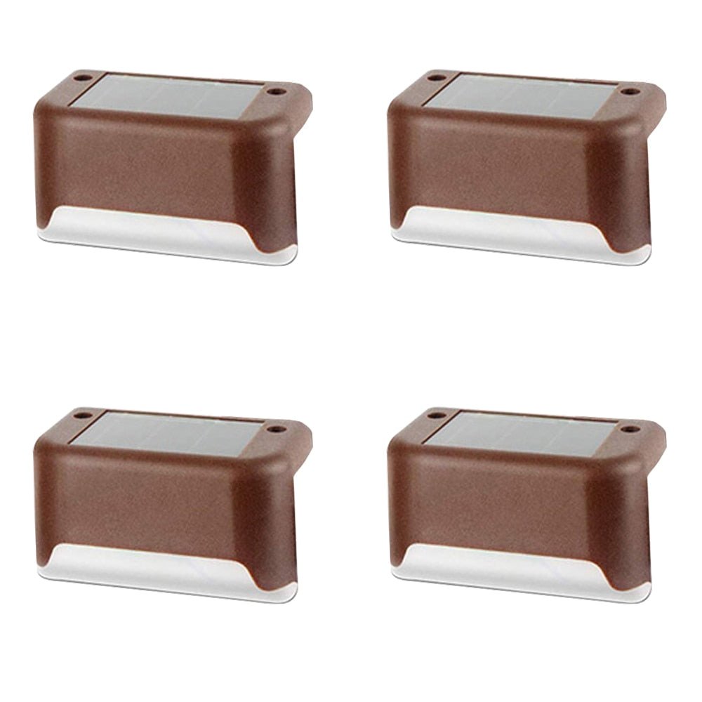 Waterdichte outdoor traplamp op zonne-energie - Gazon led verlichting - Tot 24 stuks - Bivakshop