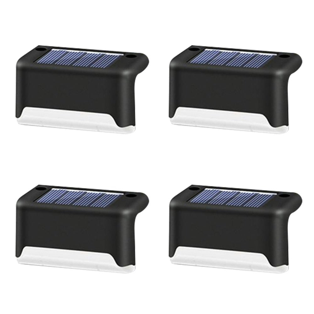 Waterdichte outdoor traplamp op zonne-energie - Gazon led verlichting - Tot 24 stuks - Bivakshop