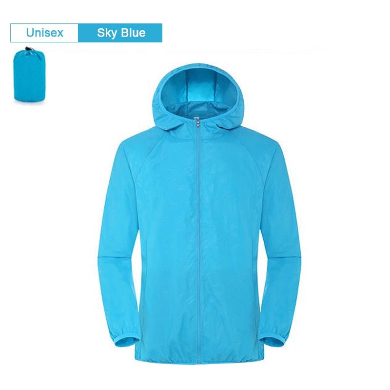 Waterdichte windjack en regenjas - Unisex - Beschermende Outdoor Jas - Anti UV - Bivakshop