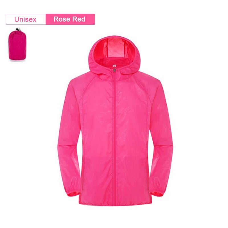 Waterdichte windjack en regenjas - Unisex - Beschermende Outdoor Jas - Anti UV - Bivakshop