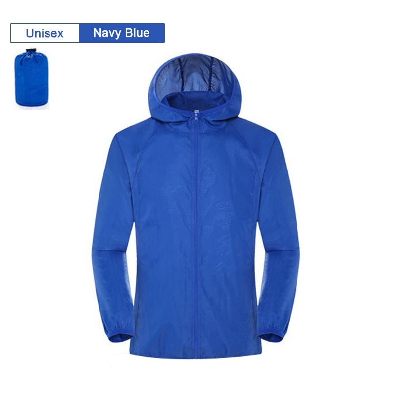 Waterdichte windjack en regenjas - Unisex - Beschermende Outdoor Jas - Anti UV - Bivakshop