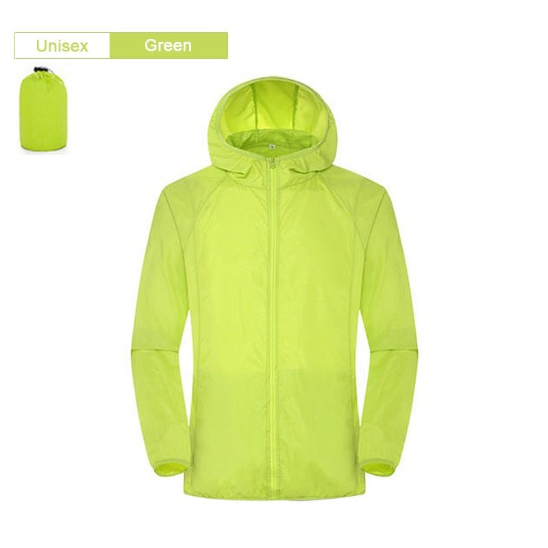 Waterdichte windjack en regenjas - Unisex - Beschermende Outdoor Jas - Anti UV - Bivakshop