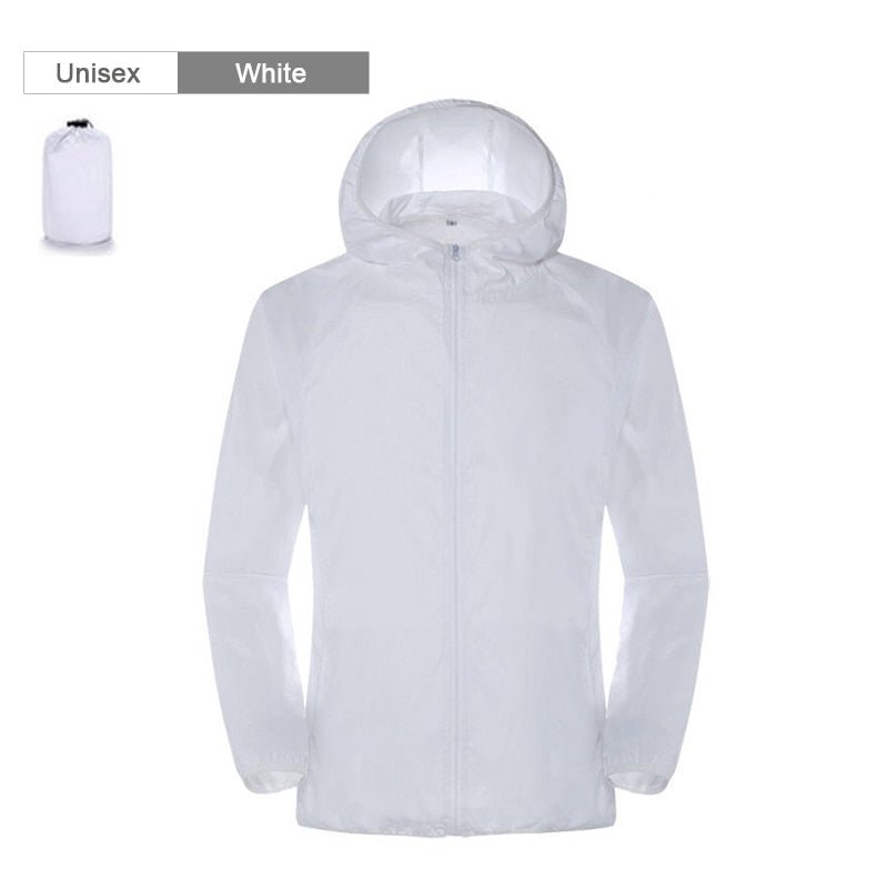 Waterdichte windjack en regenjas - Unisex - Beschermende Outdoor Jas - Anti UV - Bivakshop