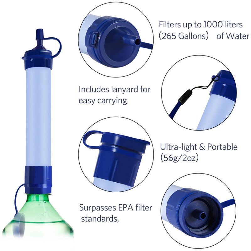 Waterfilter - Draagbaar - Bivakshop