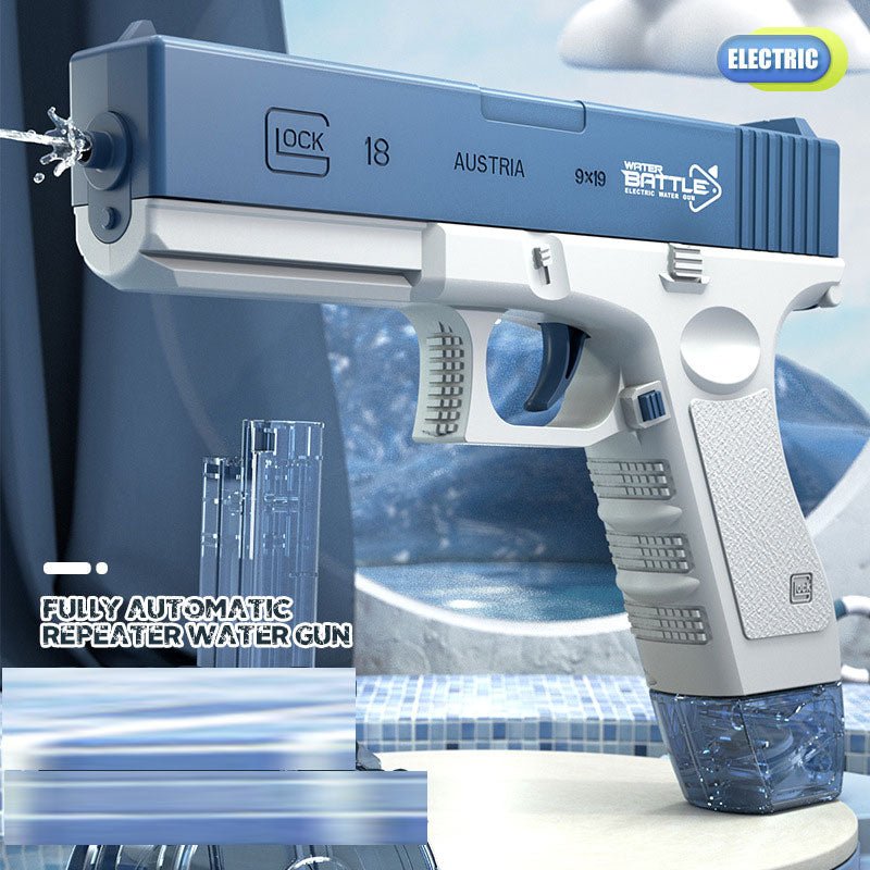 Waterpistool elektrische glock - Volautomatisch schietspeelgoed voor zomerplezier - 10 meter - Bivakshop