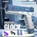 Waterpistool elektrische glock - Volautomatisch schietspeelgoed voor zomerplezier - 10 meter - Bivakshop