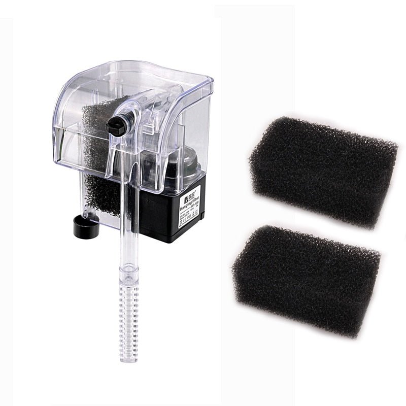 Waterval hangende externe zuurstofpomp waterfilter - Verbeter de waterkwaliteit van je kleine aquarium! - Bivakshop