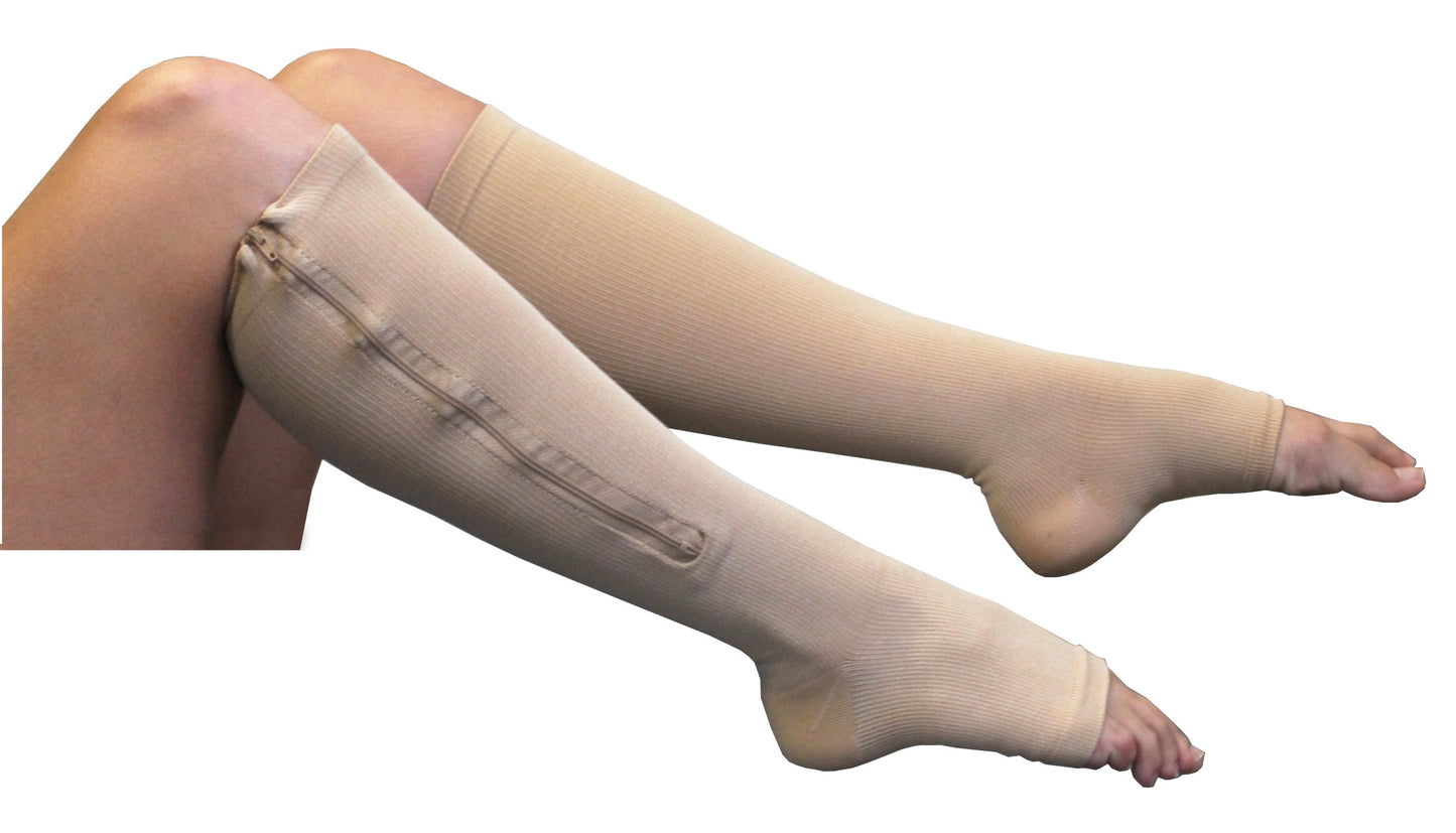 Wellys Compressiekousen met Rits - Bivakshop