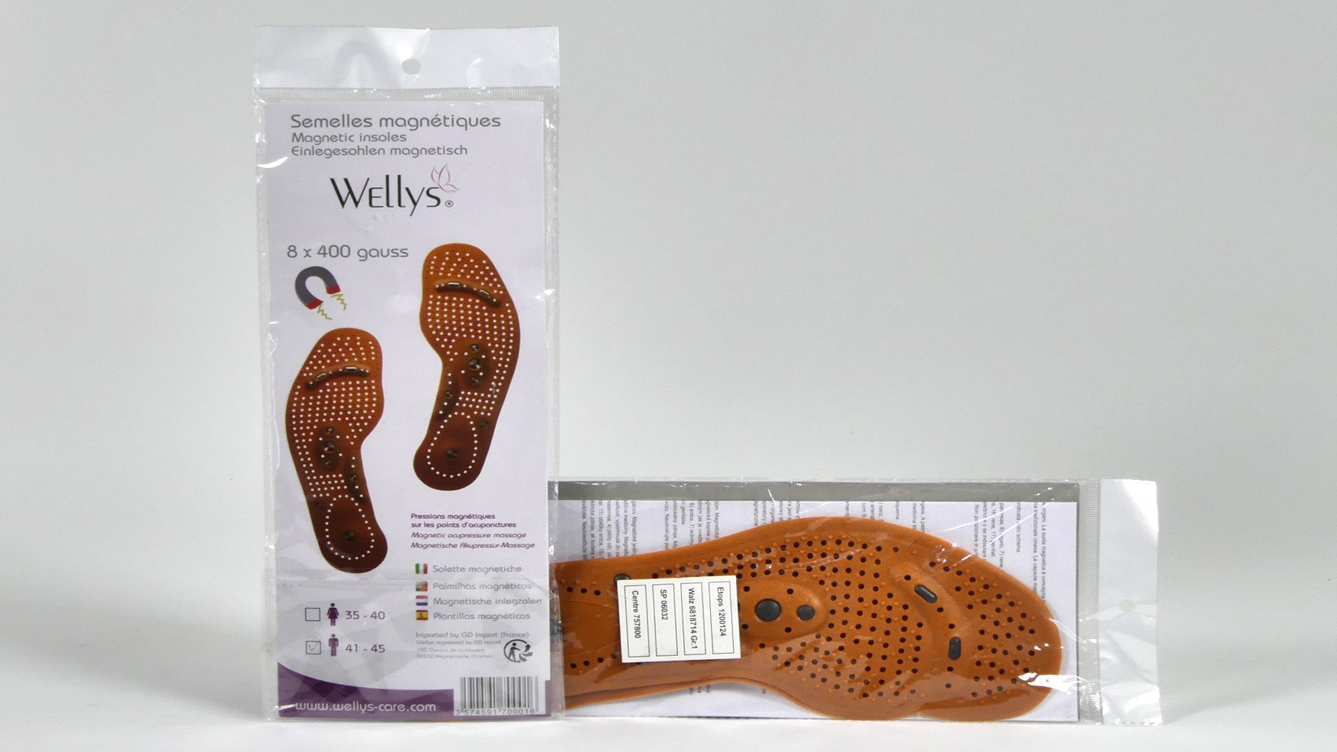 Wellys Grote Acupunctuur Inlegzolen (Maat:41-45) - Bivakshop
