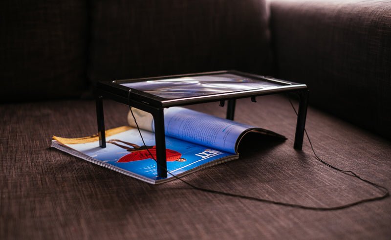 Wellys standaard vergrootglas - Bivakshop