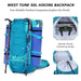 WESTTUNE 50L wandelrugzak met regenhoes - Multifunctionele bergbeklimmersrugzak - Bivakshop