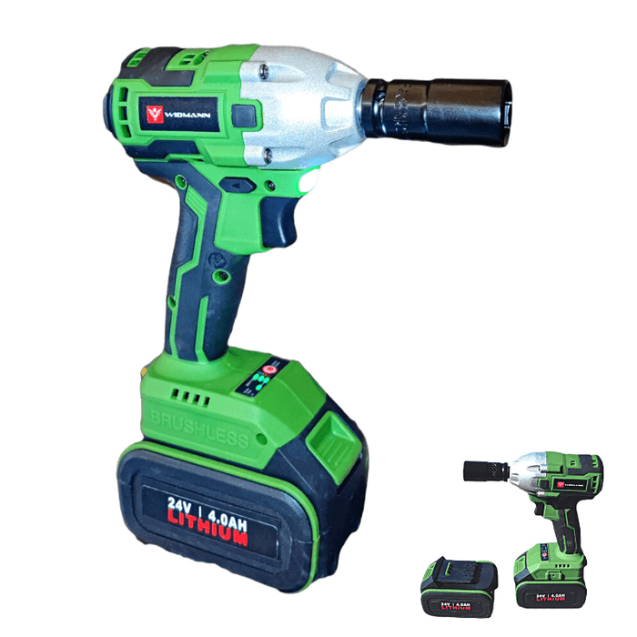Widmann Slagmoersleutel 24v 4 Ah Met 2 Accu's - Bivakshop