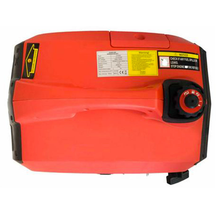 Widmann WM2500W: Benzine aangedreven draagbare inverter generator - 650W - Bivakshop