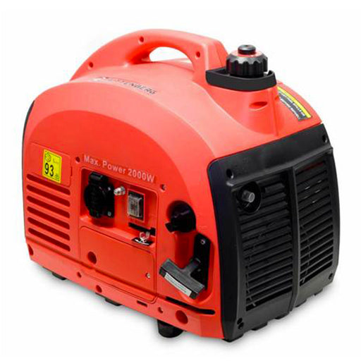 Widmann WM2500W: Benzine aangedreven draagbare inverter generator - 650W - Bivakshop