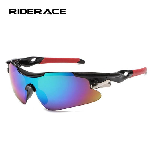 Winddichte fietsbril - Riderace - Multicolor - UV400 - Bivakshop