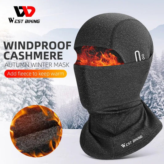 Winter Balaclava Hoed - Ademende fietsen cap - Cashmere stof - Bivakmuts - Bivakshop