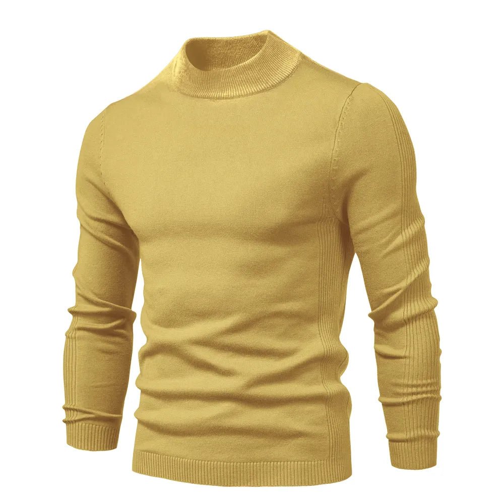 Winter coltrui voor heren - Stijlvolle trui met turtle neck - Casual Looks - Bivakshop