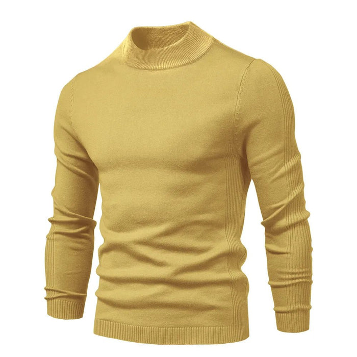 Winter coltrui voor heren - Stijlvolle trui met turtle neck - Casual Looks - Bivakshop