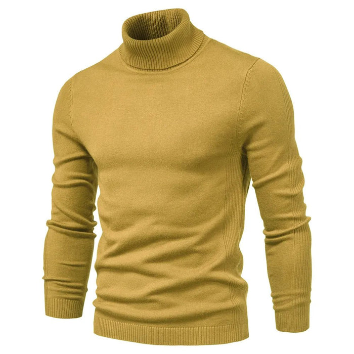 Winter coltrui voor heren - Stijlvolle trui met turtle neck - Casual Looks - Bivakshop