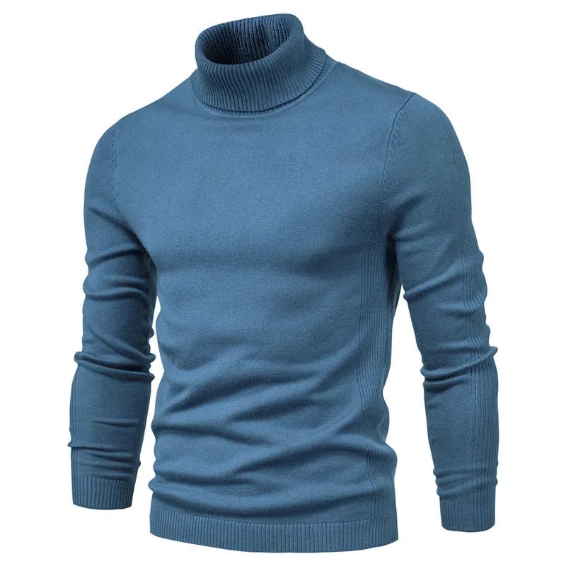 Winter coltrui voor heren - Stijlvolle trui met turtle neck - Casual Looks - Bivakshop