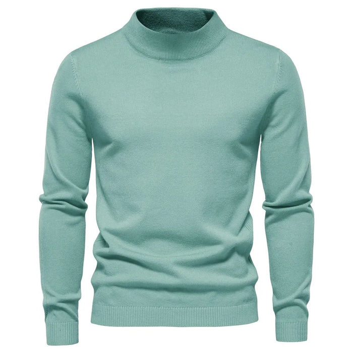 Winter coltrui voor heren - Stijlvolle trui met turtle neck - Casual Looks - Bivakshop