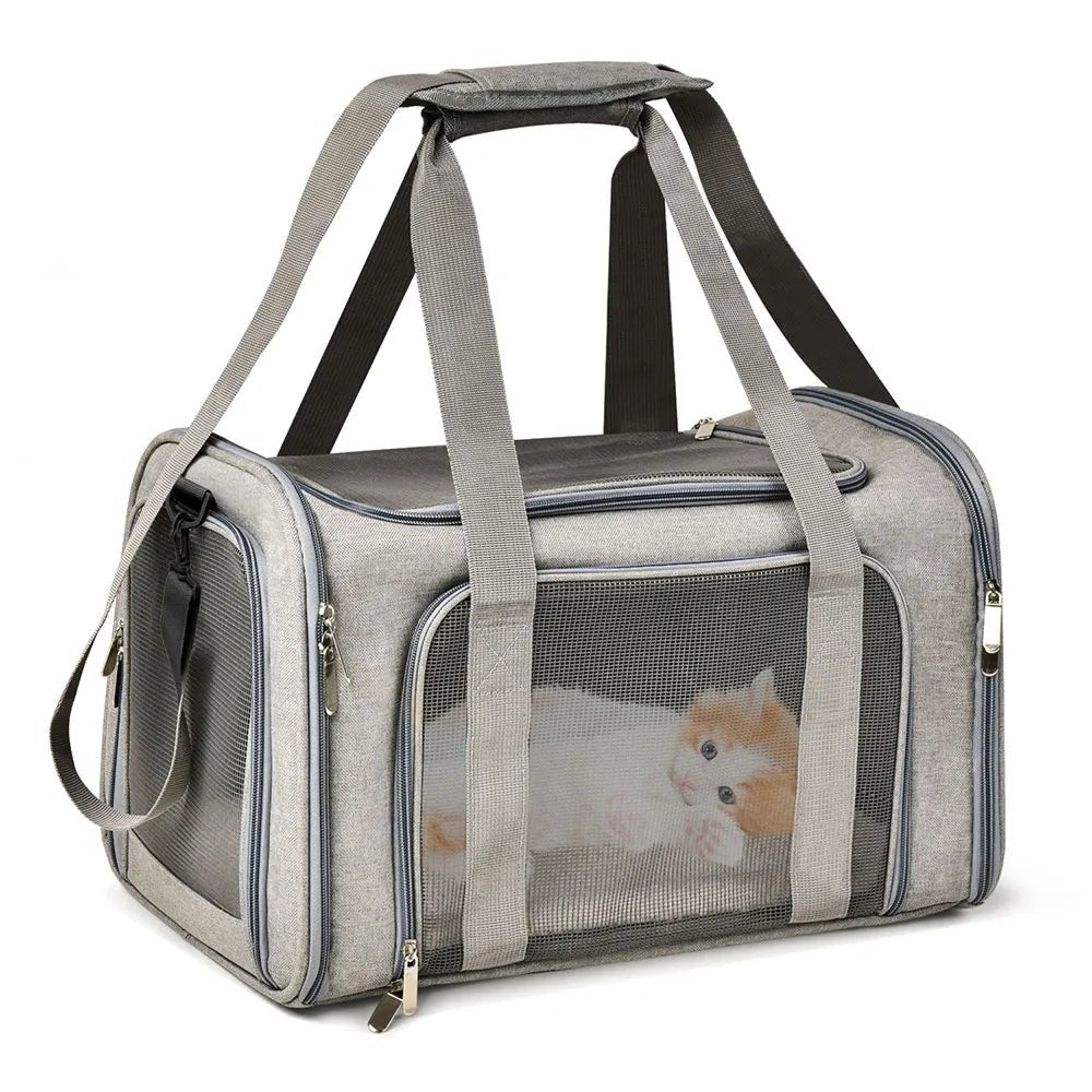 Zachte hond draagtas rugzak voor kleine honden en katten - Perfect voor reizen - Bivakshop