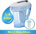 ZeroWater - Waterkannen & Filters - Combipack - 1,4L tot 18,9L - Incl. TDS meter - Bivakshop