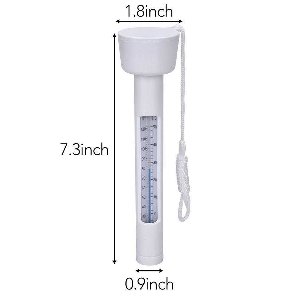 Zwembad Drijvende Thermometer - Visvijvers - Water temperatuur Meten - Zwembad accessoires - Bivakshop