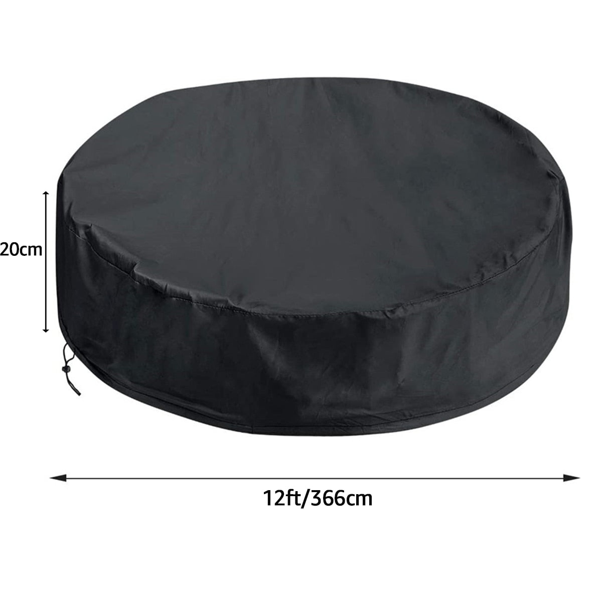 Zwembadafdekking - Zwembad hoezen - Waterdichte covers opblaasbaar zwembad - 122 tot 460 cm - Bivakshop