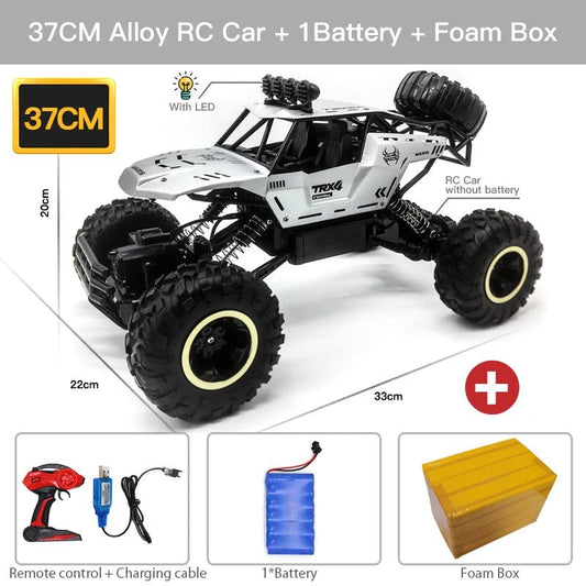 ZWN 1:12 / 1:16 4wd rc auto met LED verlichting - 2.4G radiografisch bestuurbare auto - Bivakshop