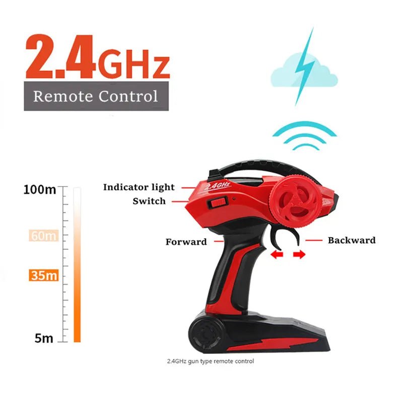 ZWN 1:12 / 1:16 4wd rc auto met LED verlichting - 2.4G radiografisch bestuurbare auto - Bivakshop