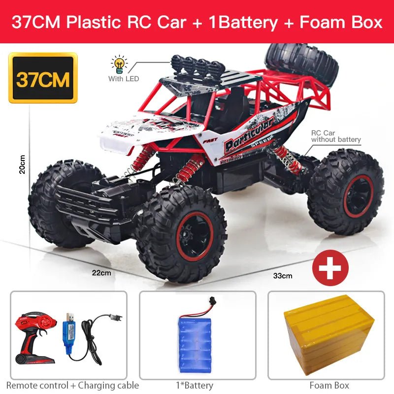 ZWN 1:12 / 1:16 4wd rc auto met LED verlichting - 2.4G radiografisch bestuurbare auto - Bivakshop